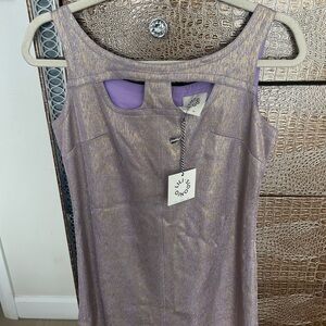 J. Jill Purple Mini Dress